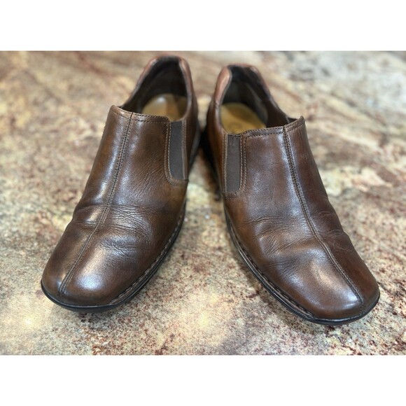 Cole Haan Mens Shoes Loafer 9.5 M Tucker Venetian Slip on Brown Leather C04059 - Picture 11 of 16